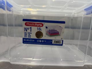 Caja Almacenamiento PlasticForte 16L