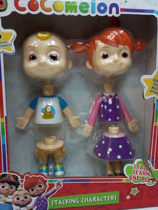 Cocomelon Stacking Characters Juguete