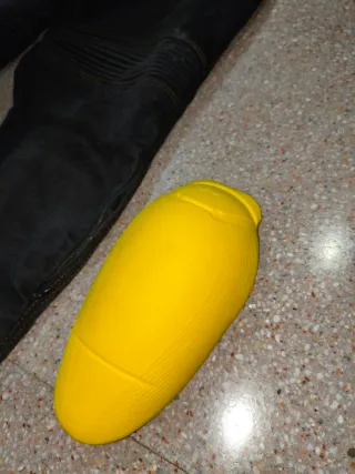 Pantalón de moto tejano negro talla S