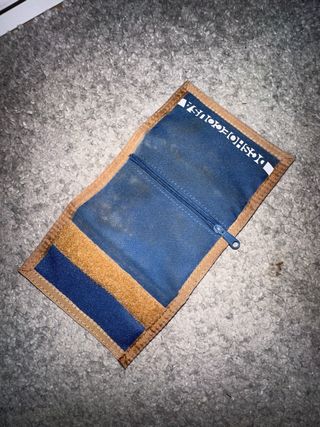 Cartera DC Shoes Azul y Marrón