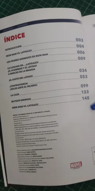 Marvel: las grandes batallas 10: iron man vs la...