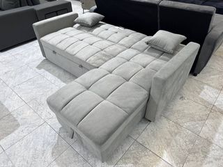 Pack Descanso: Sofá Cama Reclinable con Arcón