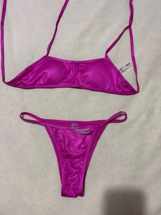 Bikini SHEIN rosa talla S