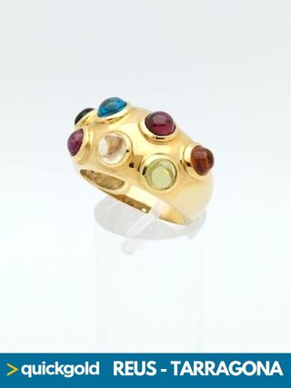 035-01-00764 ANILLO ORO 18K GRANDE T23