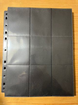 Hojas para guardar cartas Magic Color Negro