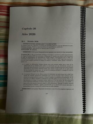 Exámenes pau matemáticas sociales Madrid