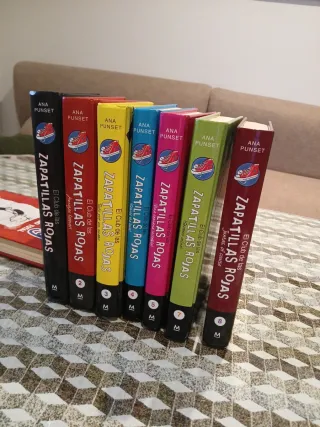 El club de las zapatillas rojas 1,2,3,4,5,7 y 8