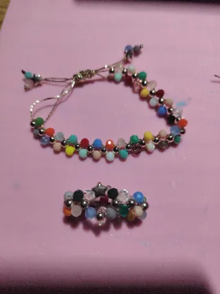 Bisutería artesanal multicolor