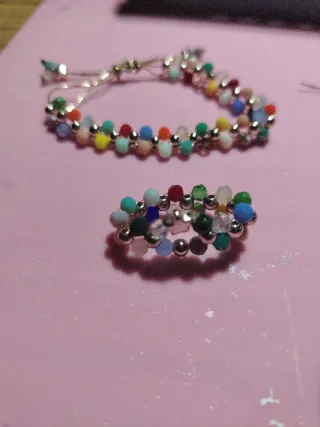 Bisutería artesanal multicolor