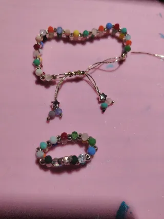 Bisutería artesanal multicolor