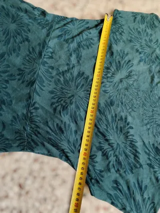 Vestito OVS Floreale Wrap Effetto Incrociato Verde