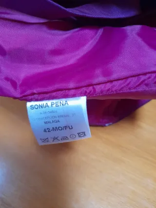 Vestido largo fiesta con bolero de Sonia Peña.