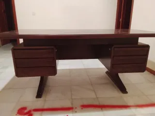 Mesa de despacho madera 180x85x75