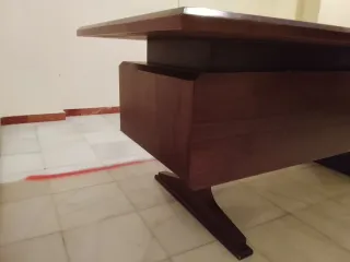 Mesa de despacho madera 180x85x75