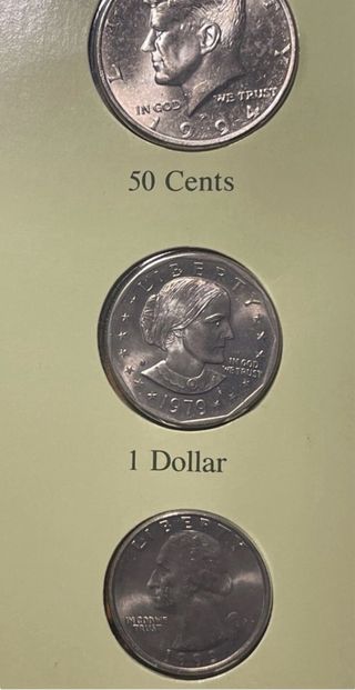 Serie Completa 6 Monete USA 1995