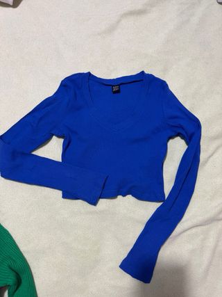 Lote 4 camisetas manga larga