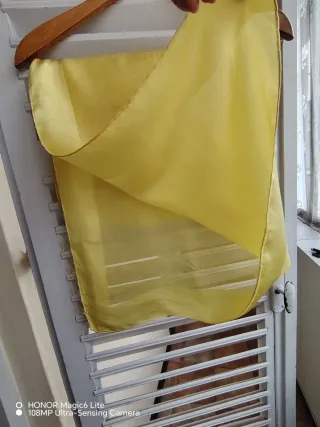 Foulard donna giallo