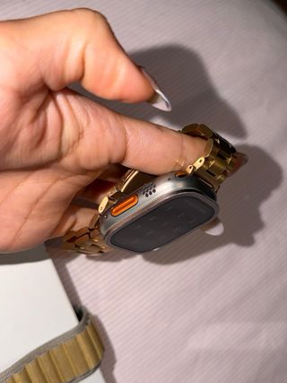 Apple Watch Ultra 2 Oro/Rosa - Negro/Verde