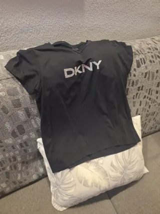 Camiseta DKNY Negra Talla S