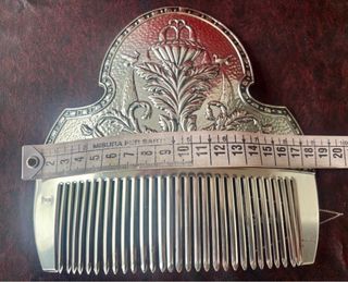 Juego Peinetas Fallera Plata