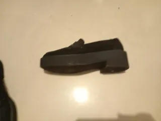 Mocasines negros mujer