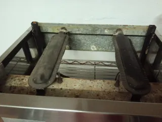 Plancha profesional a gas