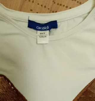 Maglia bambina volpe 7-8 anni