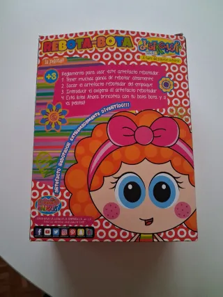 Pelota saltarina infantil con asas Rebota-bota