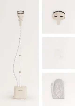 Plancha de vapor vertical CREATE con base