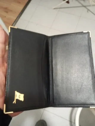 2 Carteras de Piel NUEVAS (El Corte Inglés) Unisex