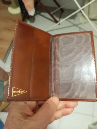 2 Carteras de Piel NUEVAS (El Corte Inglés) Unisex