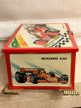 Scatola Latta Vintage auto Formula 1 del 1976