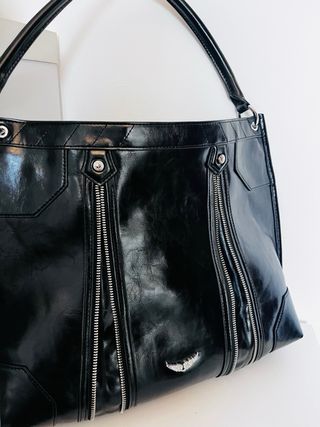 Bolso Zadig & Voltaire Sunny Hobo Piel Charol