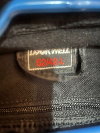 Chaqueta motera LOCKWELL negra reforzada