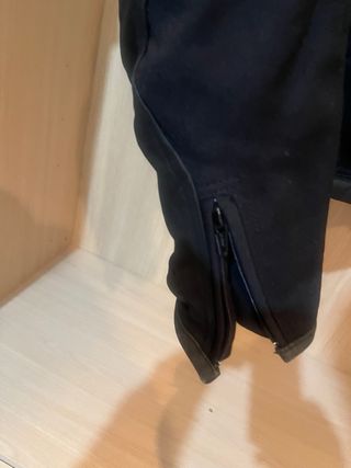 Chaqueta motera LOCKWELL negra reforzada