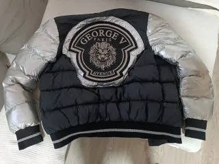 Chaqueta Avenue George V Paris Negra y Plateada