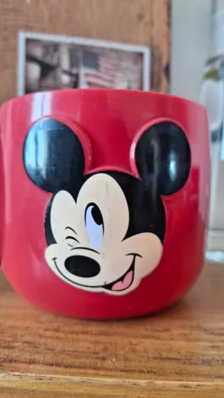 Tazza Rossa Bambini Disney Topolino