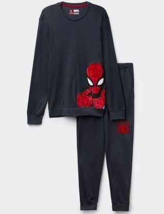 Pijama Intimissimi Spiderman Algodón Azul