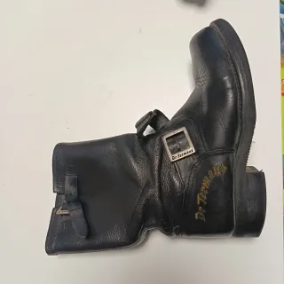 Botas Dr. termans  Negras con Hebilla VINTAGE