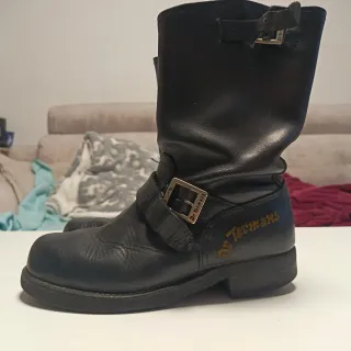 Botas Dr. termans  Negras con Hebilla VINTAGE