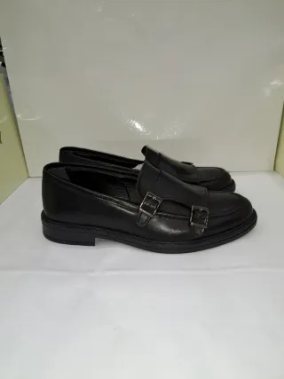 Mocassini uomo vera pelle colore nero tg. 41