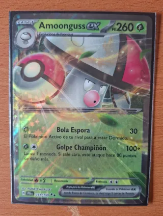 Amoonguss EX Carta Pokémon