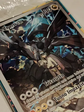 Zekrom di N Promo Ascesa Eroica Carta Pokémon
