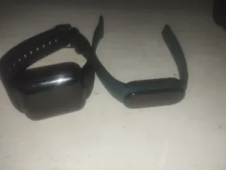 2 Relojes Inteligentes (Negro y Turquesa)