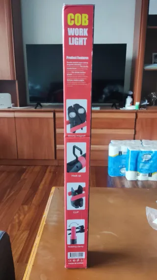 Luz LED Trabajo Recargable Magnética 52cm