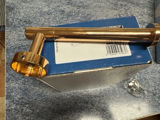 Portarrollos Baño Tres Oro Rosa