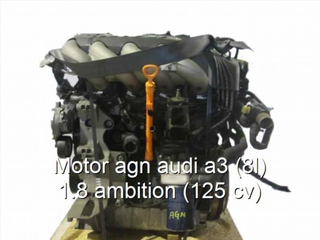 Motor AGN Audi A3 8L 1.8 20V gasolina 125c
