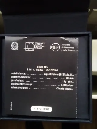 Italia 5€ Contra la violencia