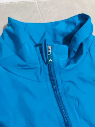 Chaqueta Adidas Azul 3 Rayas Running