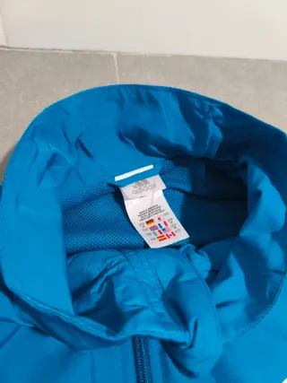 Chaqueta Adidas Azul 3 Rayas Running